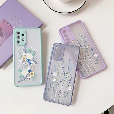 Floral Flower Case For Samsung Galaxy A53 A33 A13 A52 A22 A52s A04s Cover • £4.99