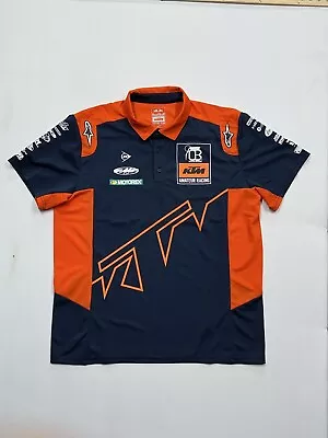 KTM Motorex Amateur Racing Men’s Orange Polo XL • $29