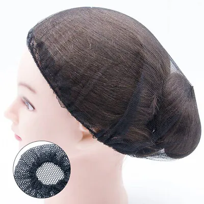 Thick Large Mesh Wig Cap Hair Net 【Ready Stock】 Elastic Black Hairnet Snood • £3.06