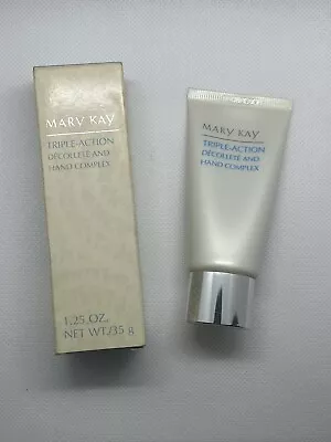 Mary Kay Triple Action Decollete & Hand Complex 1.25 Oz Discontinued • $18.15