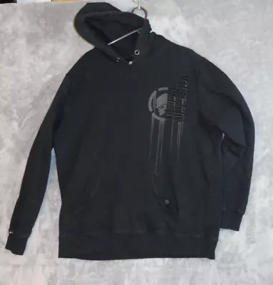 Metal Mulisha Mens  Hoodie Size XL  Graphic Pullover Black On Black • $30