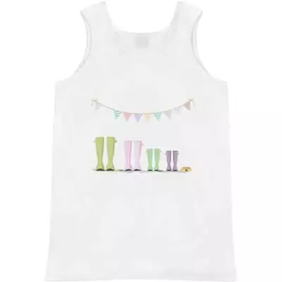 £9.99 • Buy 'Spotty Wellies' Adult Vest / Tank Top (AV038439)