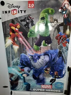 Disney Infinity 2.0 Marvel Super Heroes RP13758 Poster - Target Exclusive - NEW • $19.99