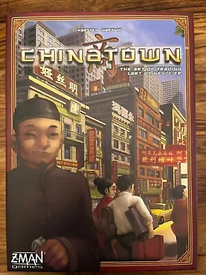 Chinatown Board Game Z-Man Games 2014 OOP 100% Complete Mint Condition • $104.01