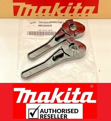 2x Genuine Makita Lock Handle For WST06 Metre Chop Saw Stand - JM23600025 • £14.86