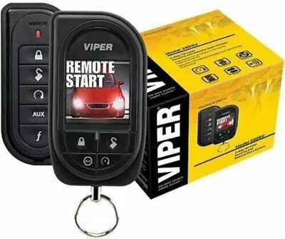 Dei 5906v Viper 2 Way Color Screen Remote/ Alarm/ Remote Start System • $649.99
