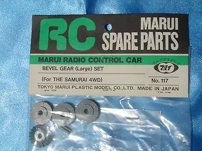 NIP MARUI BEVER GEAR (Large) SET For THE SAMURAI 4WD Part No:117 Made In JAPAN  • $19