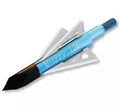 Muzzy 4-blade 100 Grain 6-pack 1  Cut Circle Broadhead #209 • $44.99