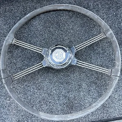 MG MGA MKII 1500  1600 Roadster Coupe Steering Wheel For Daily Driver Or Restore • $79