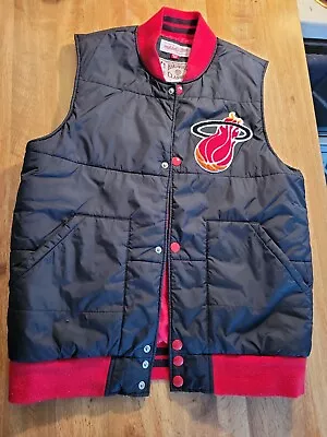 Vintage Mitchell And Ness Hardwood Classics Miami Heat NBA Vest S • $20