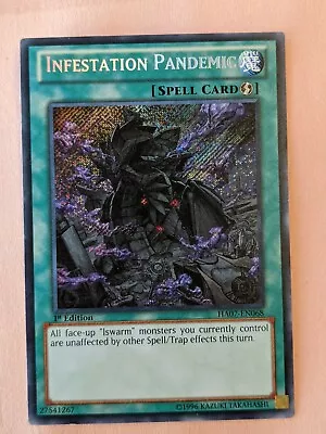 Yugioh-infestation Pandemic-secret Rare 1st Edition-ha07-en068 • $7.28