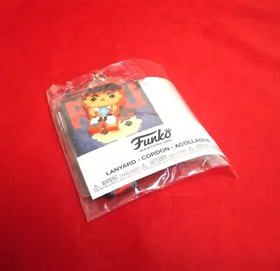 Street Fighter Funko Pop 8-Bit RYU Lanyard Badge And Keychain Sealed GameStop • $6.39