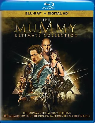 The Mummy Ultimate Collection Blu-ray The Rock NEW • $16.99