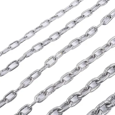 £2.17 • Buy Stainless Steel Chain Outdoor Durable Security Links Welded Pet  Hang Clothes