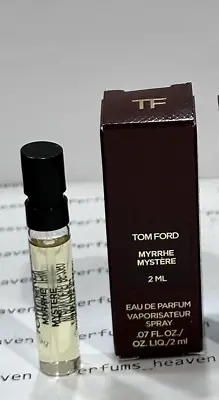 TOM FORD Myrrhe Mystere EDP Parfum Sample Vial Spray 2 Ml  New With Box • $15.99