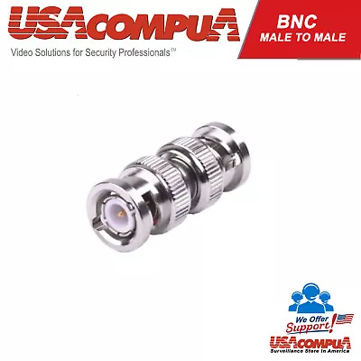 BNC Adapter  Plug Male To BNC Male Connector Straight M/M • $4.99