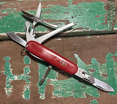 Victoria Victorinox  Officer Swiss Army Knife Tool Rare (Read Description) • $92