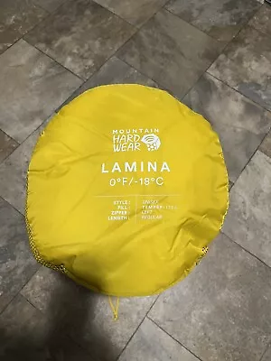 Mountain Hardwear Lamina 0F Sleeping Bag • $120