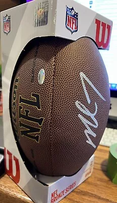 Michael Vick (Falcons) Signed Wilson Bronze Series F/S NFL Football W/COA • $125