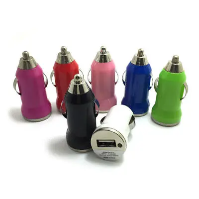 Mini 12V Cigarette Lighter Socket USB Car Charger Adapter For Mobile Phones UK • £3.69
