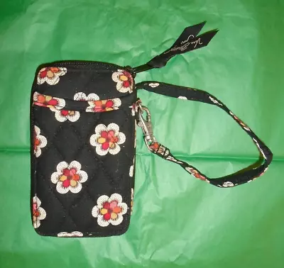 Vera Bradley All In One Wristlet Zip Around Wallet Cell Phone Credit Cards • $9.99