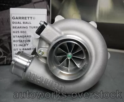 NEW GARRETT G-SERIES G25-660 T3 Inlet V-band Outlet Turbo .92A/R 858161-5003S • $2799.99