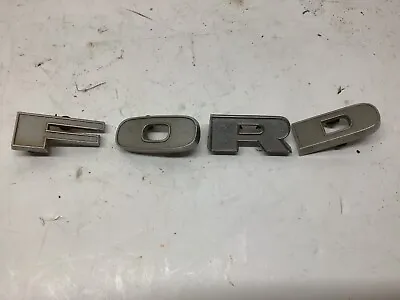 1973 - 1977  Vintage FORD Truck F100 F150 F250 F350 Hood Emblem Letters OEM • $65.99