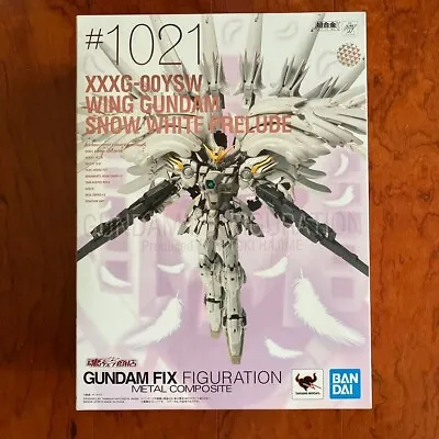 GUNDAM FIX FIGURATION METAL COMPOSITE Wing Gundam Snow White Prelude BANDAI • $728.56