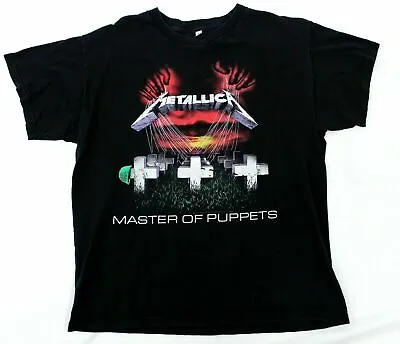 Metallica Master Of Puppets Tour Band Alstyle T Shirt Small • $16.99