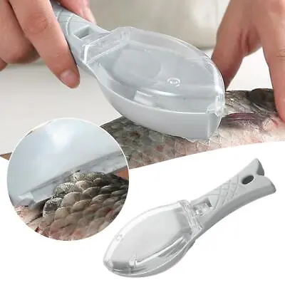 Fish Scale Remover Cleaner Scaler Descaler Home Kitchen Tool AU K4Z6 • $7.19