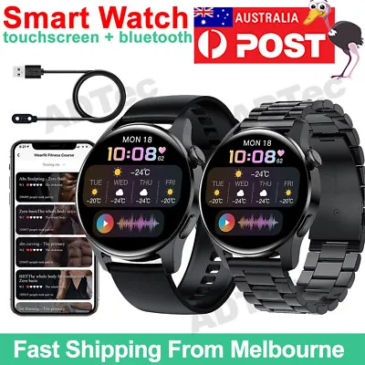 $61.81 • Buy Smart Watch Women Men Fitness Tracker Heart Rate For IPhone Android Waterproof