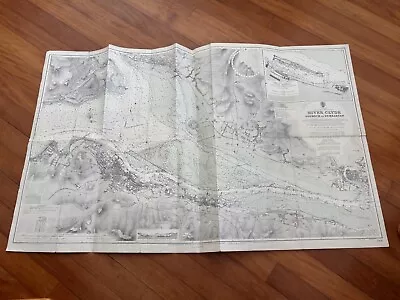 Admiralty Chart - No.2006 - GOUROCK To DUMBARTON RIVER CLYDE -  1934 Edn. • £19.99