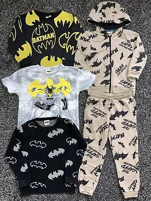 Boys Batman Clothes Bundle Size 3-4 Years George Primark • £0.99