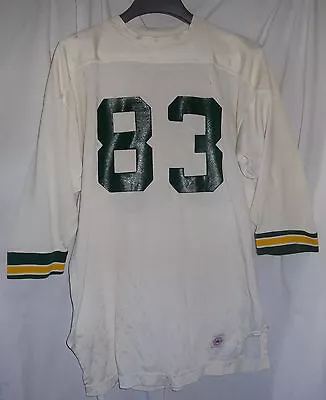 #83 Vintage Packers Ducks Eskimos Colors Durene Game Used Worn Football Jersey • $99.99