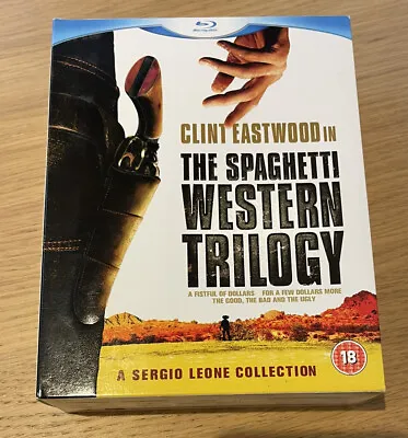 £16.95 • Buy Clint Eastwood The Spaghetti Western Trilogy Blu-Ray