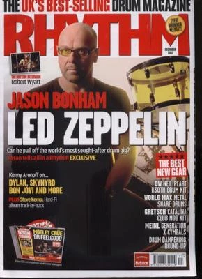 £4.95 • Buy RHYTHM MAGAZINE - December 2007