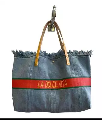 La Dolce Vita X- Large Tote Handbag Shoulder Bag - Nwt - 2 Colors - Great Gift • $38.99