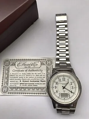 E. Howard Continental Watch Radio Controlled Analog • $54.99