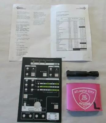 Ford Rotunda Otc Tool 302-f019 Ax4s Transmission Adapter & Overlay Tester Kit • $34.28