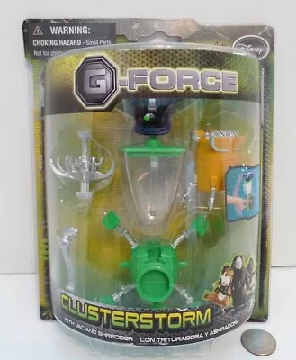 Disney G-Force Clusterstorm W Vac & Shredder Action Figure New! Rare! • $7.99