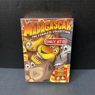Madagascar The Complete Collection 4-Disc Set 2012 Dreamworks SEALED • $15