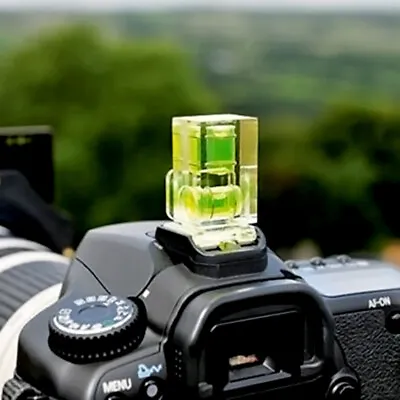 New 2 Axis Bubble Spirit Level Hot Shoe Cover Cap For Camera --us Hot • $1.39