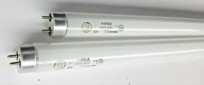 2x GE F15T8/D 15W T8 6500K Daylight 18  Fluorescent Linear Tube Light Bulb 10134 • $18.99