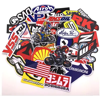 20 X Motorbike Moto GP Decal Bike Stickers • $6.15