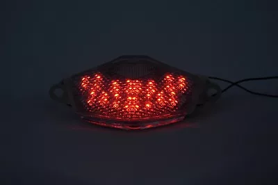 Brake Tail Light LED Clear Integrated Turn Signal Kawasaki 07-08 Z1000  Z750S • $56.66