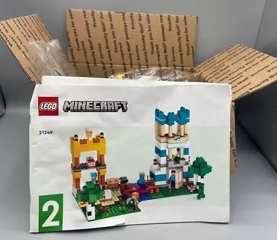 LEGO Minecraft: The Crafting Box 4.0 (21249) * NO BOX* Polybags Sealed* Full Set • $44.99