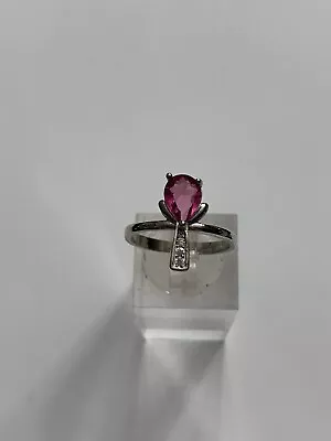 Pink Morganite Ring Size 7-r19606 • $28.20