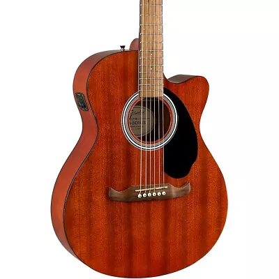Fender FA-135CE All-Mahogany Concert Acoustic-Electric Guitar Mahogany • $212.49