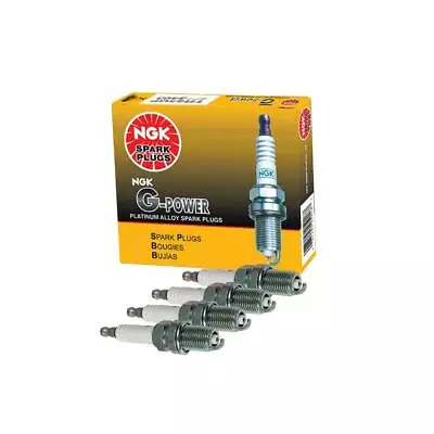 NGK G-Power Platinum Set Of 4 Spark Plugs 7092 For Audi BMW Dodge Geo MB Volvo • $14.95