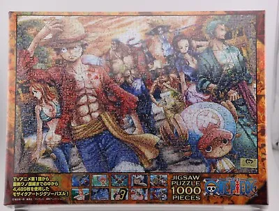 ENSKY 1000pcs Jigsaw Puzzle ONE PIECE Luffy Mosaic Art Landing 50x75cm • $55.77